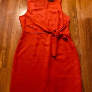 Orange Sleeveless/Tie Waist - size 14